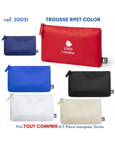 TROUSSE RPET COLOR REF 20031 20031 POCHETTE - PORTE ETIQUETTE BAGAGE  2,65 €