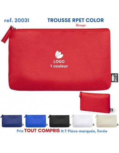 TROUSSE RPET COLOR REF 20031 20031 POCHETTE - PORTE ETIQUETTE BAGAGE  2,65 €