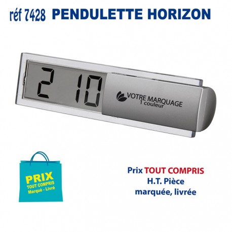 PENDULETTE HORIZON REF 7428 7428 Pendulette publicitaire  4,88 €