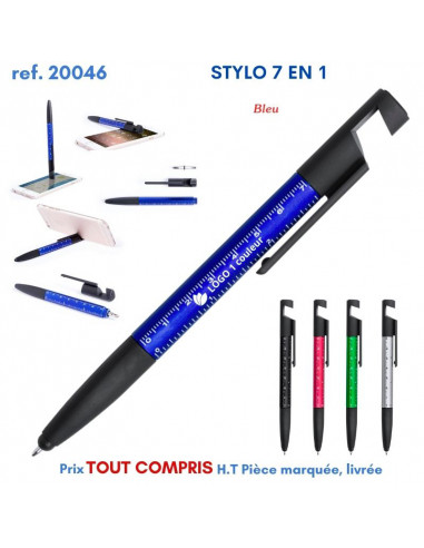 STYLO 7 EN 1 REF 20046 20046 STYLOS PUBLICITAIRES PERSONNALISES  2,10 €