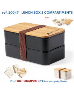 LUNCH BOX 2 COMPARTIMENTS REF 20047 20047 PRATIQUE  8,70 € 2