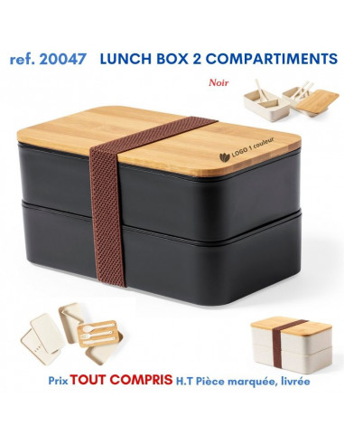 LUNCH BOX 2 COMPARTIMENTS REF 20047 20047 PRATIQUE  8,70 €