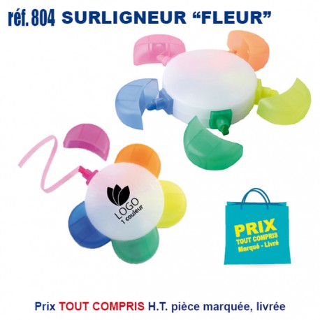 SURLIGNEUR FLEUR REF 804 804 Surligneur  2,22 €