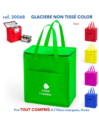 GLACIERE NON TISSE COLOR REF 20068 20068 GLACIERES - SACS ISOTHERMES  6,58 €