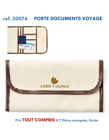 PORTE DOCUMENTS VOYAGE REF 20074 20074 PRATIQUE  5,75 €