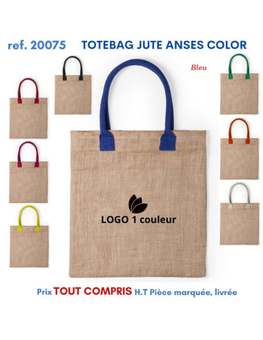 TOTEBAG JUTE ANSES COLOR REF 20075 20075 SACS SHOPPING - TOTEBAG  4,92 €