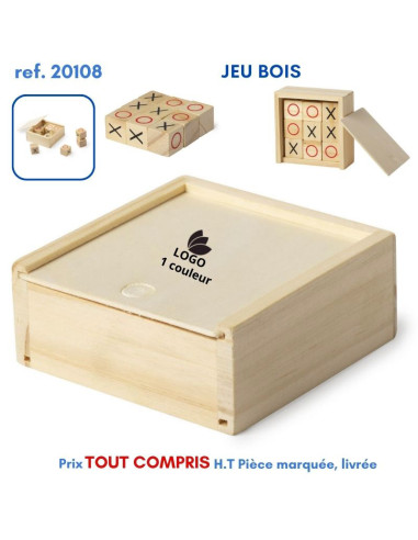 JEU EN BOIS REF 20108 20108 JEUX - ENFANTS : OBJETS PUBLICITAIRES  2,68 €