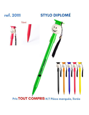 STYLO DIPLOME REF 20111 20111 Stylos plastiques  1,15 €