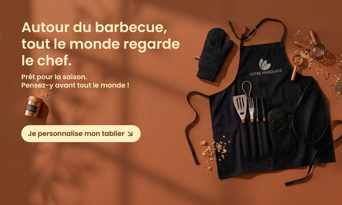 PROMO 25% TABLIER BARBECUE
