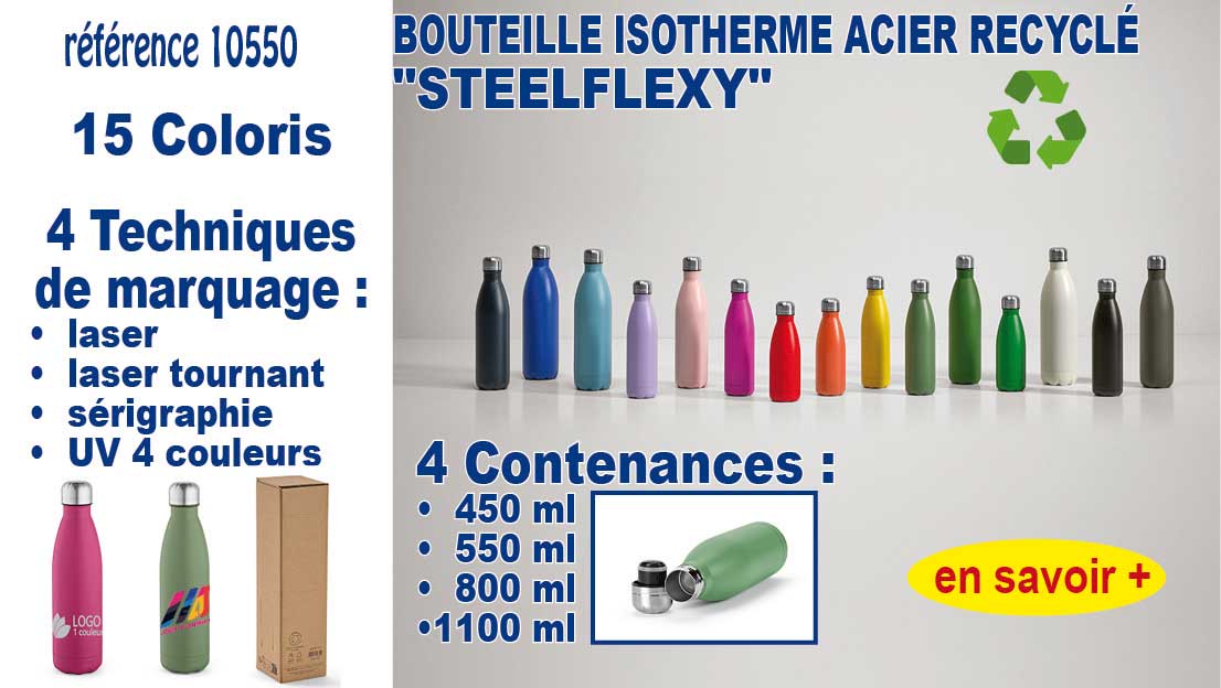 bouteille isotherme 550 ml