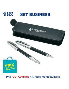 ecrin set parure stylo publicitaire