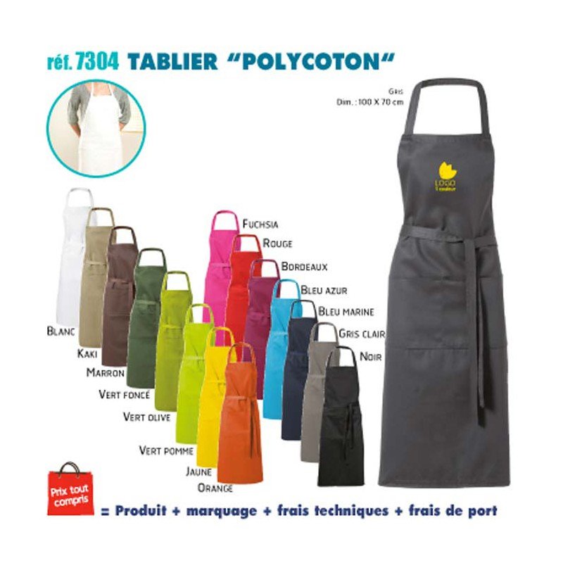 Tablier de cuisine personnalisé : le cadeau broderie idéal